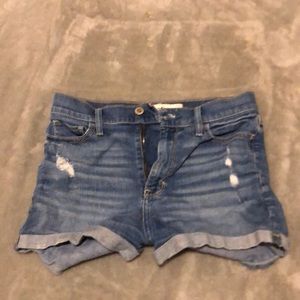 high waisted shorts